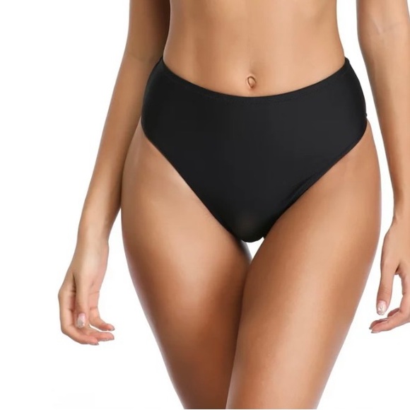 🏖️RELLECIGA High Cut High Waisted Bikini Bottom🏖️ NWT - Picture 1 of 13